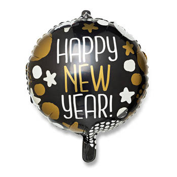 Folieballon Happy New Year 45 cm