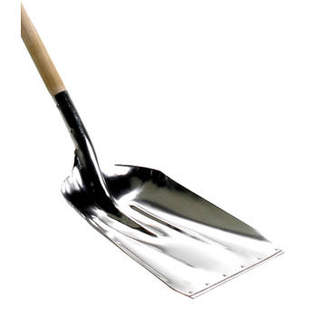 Talen Tools – Schop – Karlstad – Aluminium – Met slijtstrip – Essenhouten steel – 135 cm
