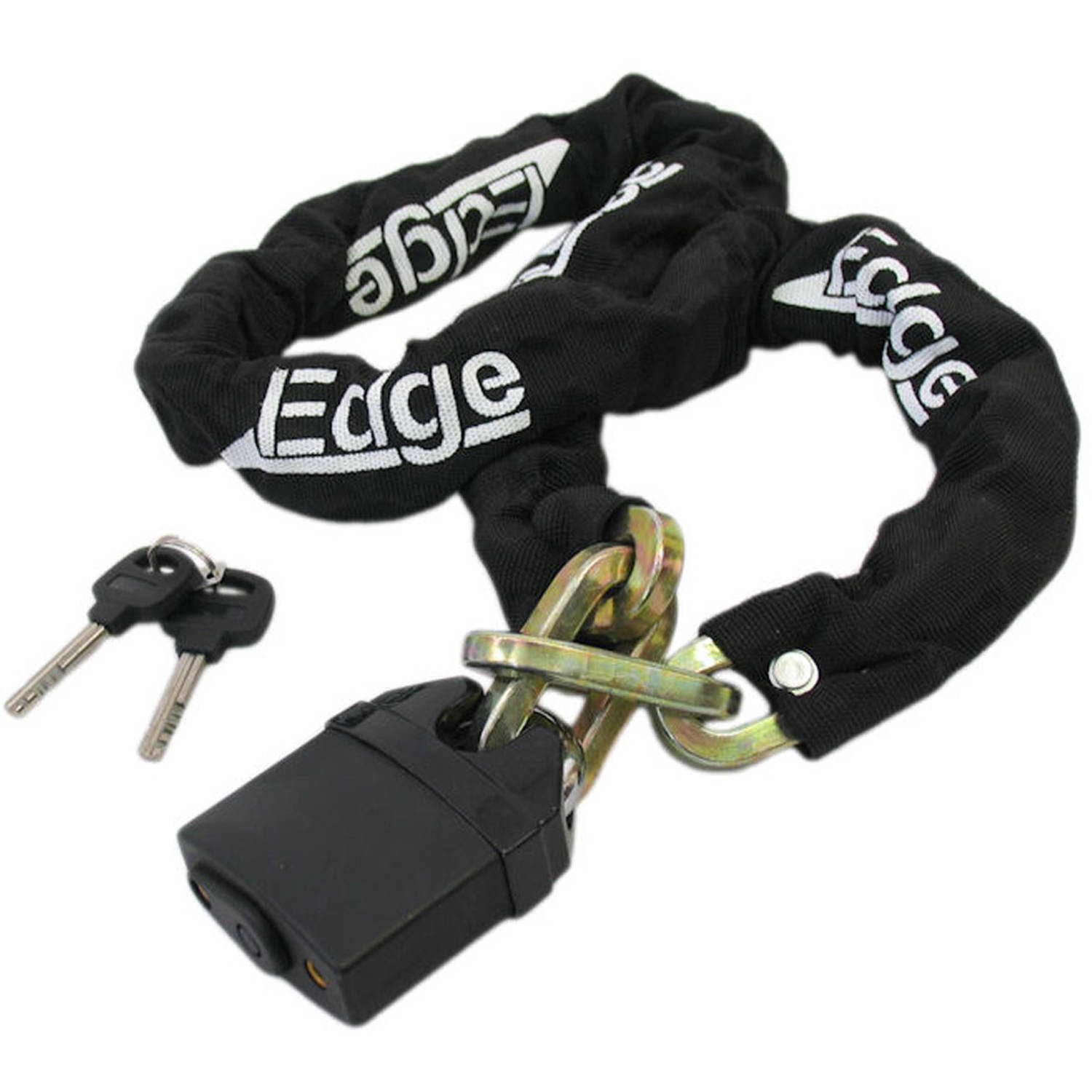 Edge 120-10 kettingslot zwart