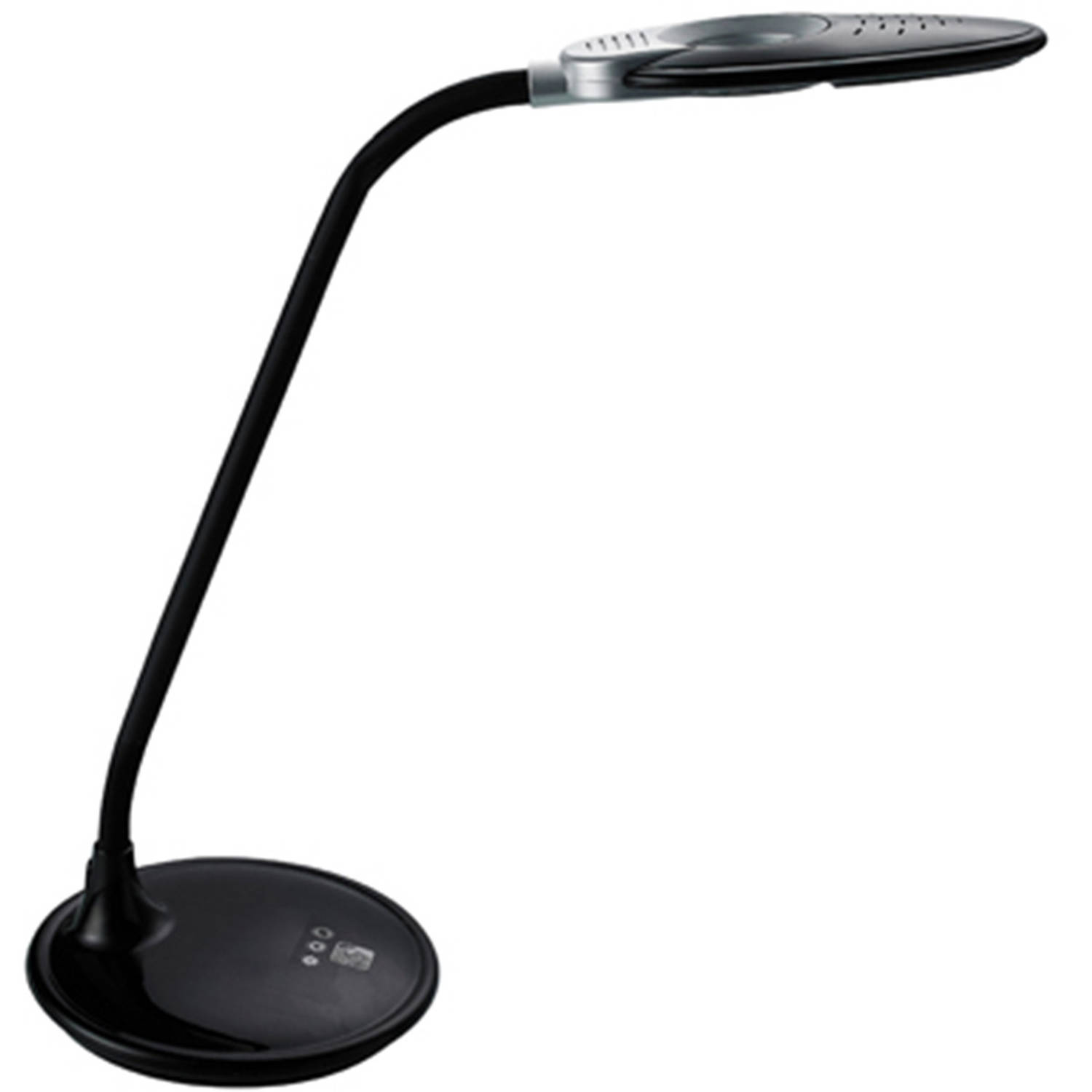 vertraging voeden Promoten LED Bureaulamp met Vergrootglas - Aigi Magnoty - 5W - Natuurlijk Wit 5000K  - Dimbaar - Glans Zwart | Blokker