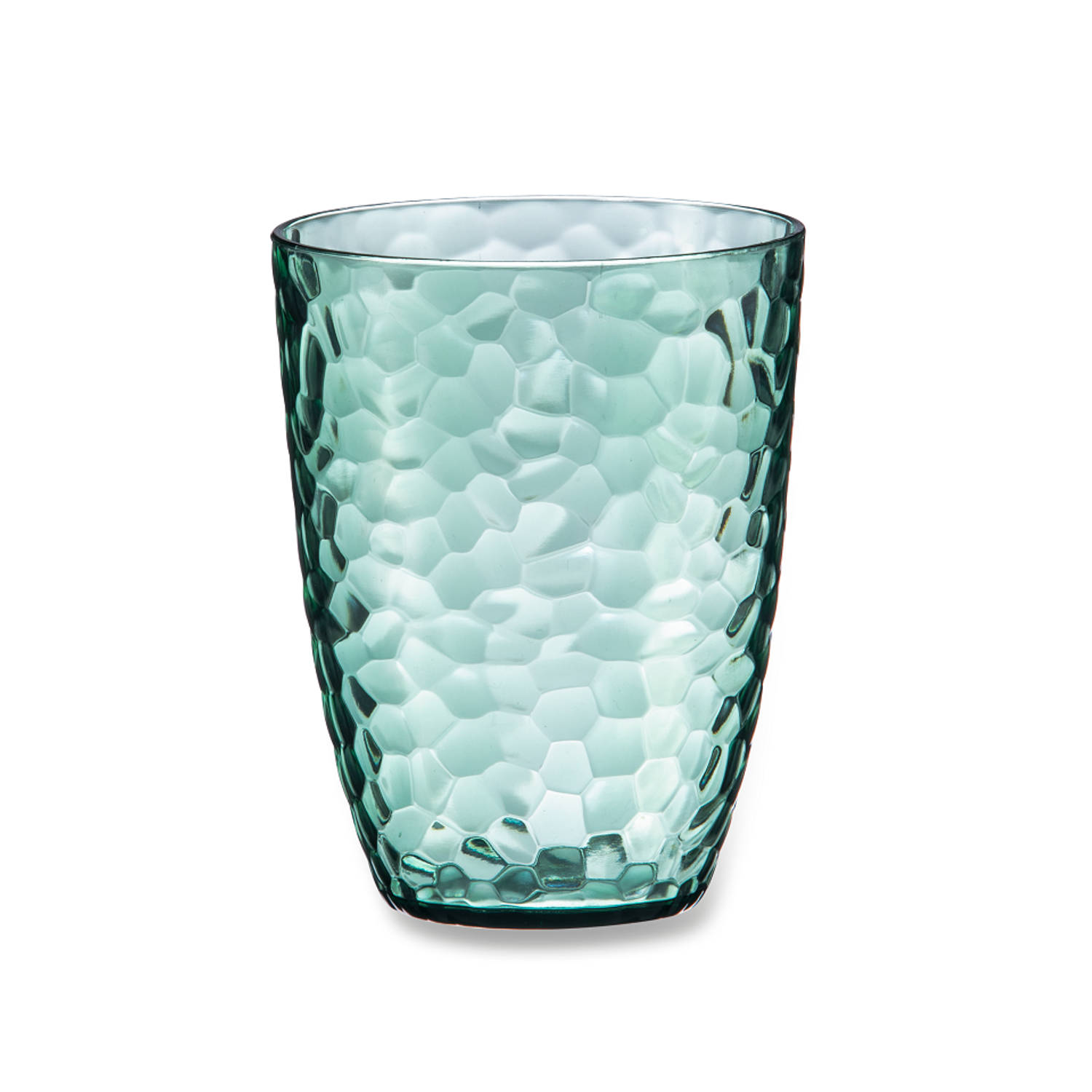 Het Prominent stel je voor Blokker drinkglas kunststof groen - 35cl | Blokker