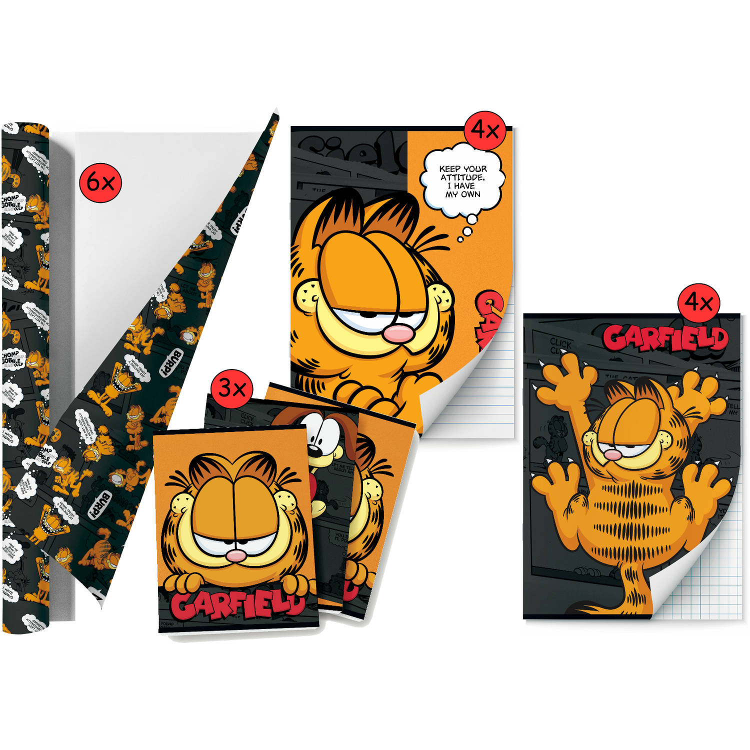 Benza Garfield choolpakket Kaftpapier Voor Schoolboeken En Schriften