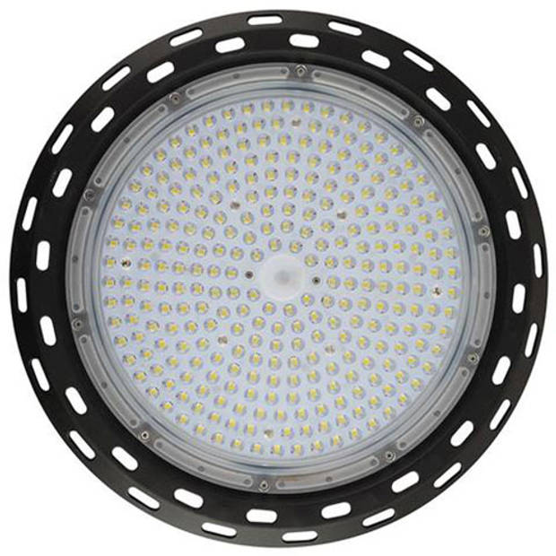 LED UFO High Bay 150W - Magazijnverlichting - Waterdicht IP65 - Helder/Koud Wit 6400K - Aluminium