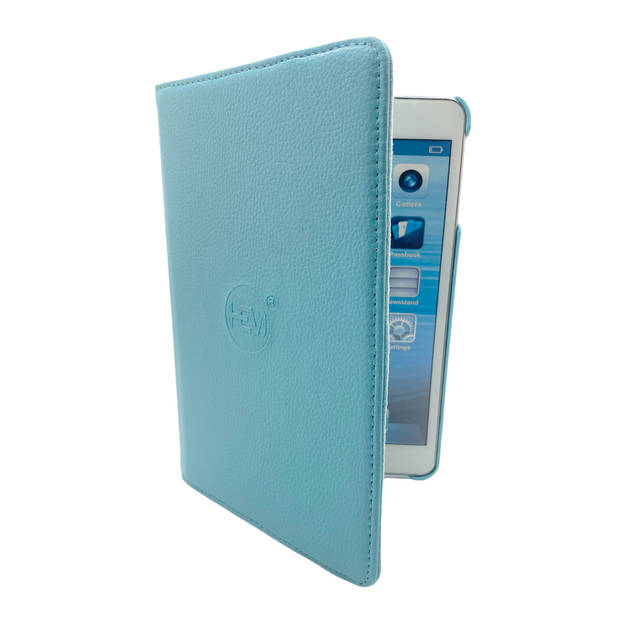 HEM iPad hoes voor iPad mini 2021 - 6e Generatie - Lichtblauw - 8.3 inch - Draaibare hoes - Met Stylus pen