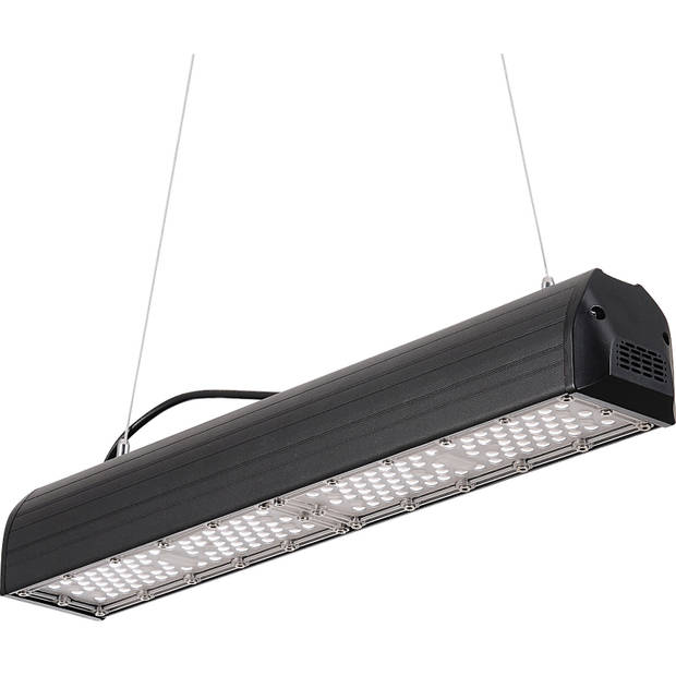 LED High Bay - Zarigmo - 100W - Rechthoek - Magazijnverlichting - Waterdicht IP65 - Helder/Koud Wit 6400K - Aluminium