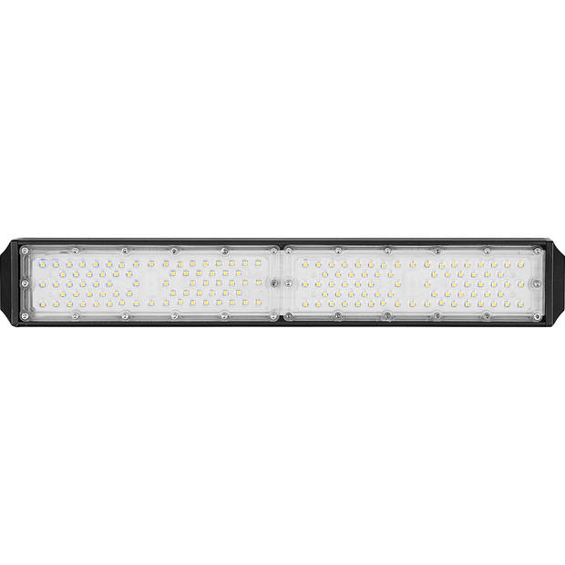 LED High Bay - Zarigmo - 100W - Rechthoek - Magazijnverlichting - Waterdicht IP65 - Helder/Koud Wit 6400K - Aluminium