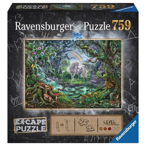 RAVENSBURGER - Escape Puzzle 759 stukjes De eenhoorn