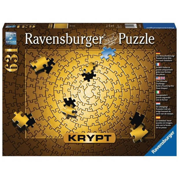 RAVENSBURGER - Puzzel 631 stukjes Krypt Gold