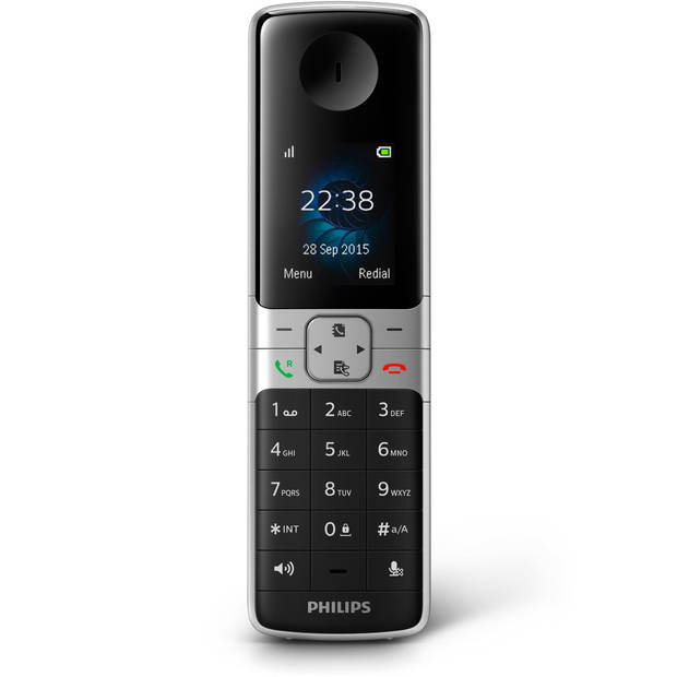 Philips DECT Telefoon D6351B - Huistelefoon 1 Handset - Plug & Play - Zwart