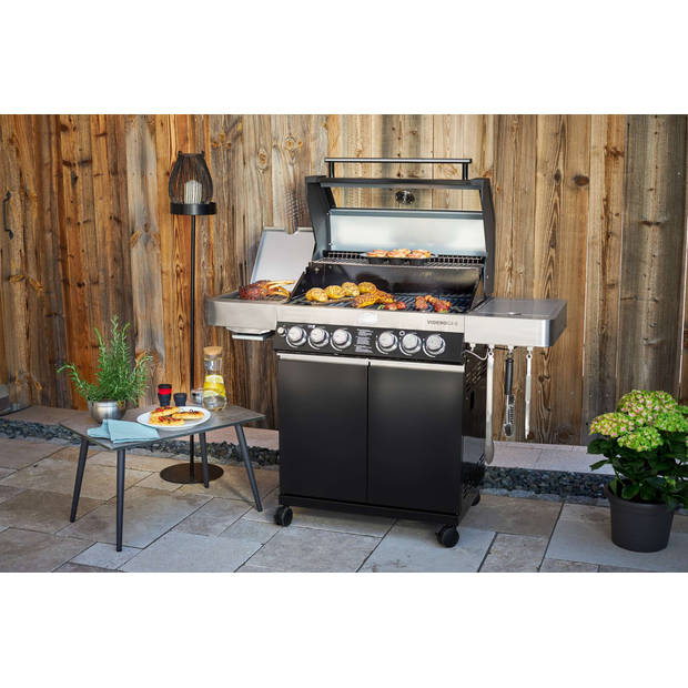 Rösle Barbecue - BBQ Accessoire GapX Reinigingsborstel Grillrooster - Roestvast Staal - Zilver