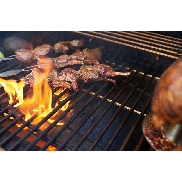 Rösle Barbecue - BBQ Accessoire Grillspies Set van 4 Stuks - Roestvast Staal - Zilver