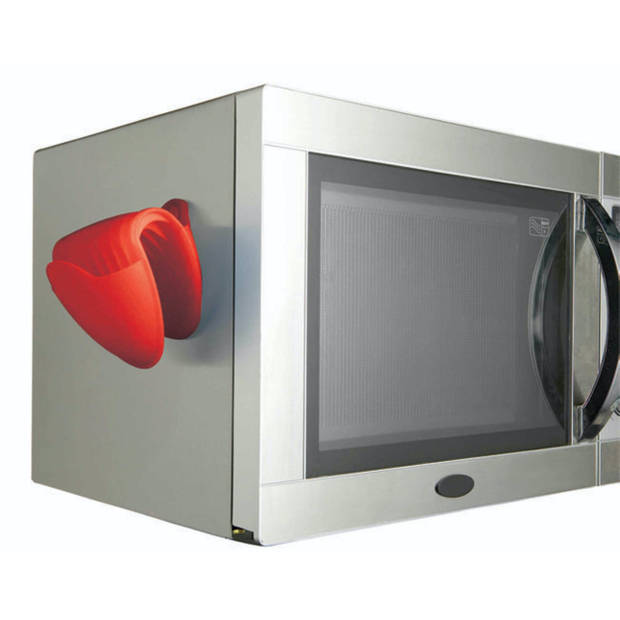 KitchenCraft Handvat Siliconen - Rood