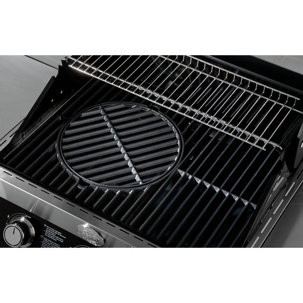 Rösle Barbecue - BBQ Accessoire Vario Pro Grill Rooster G3 & G4 - Gietijzer - Zwart