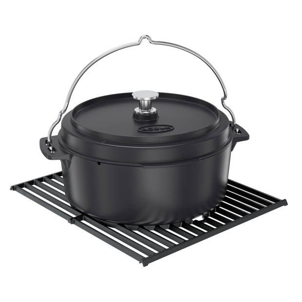 Rösle Barbecue - BBQ Accessoire Vario Pro Grill Rooster G3 & G4 - Gietijzer - Zwart