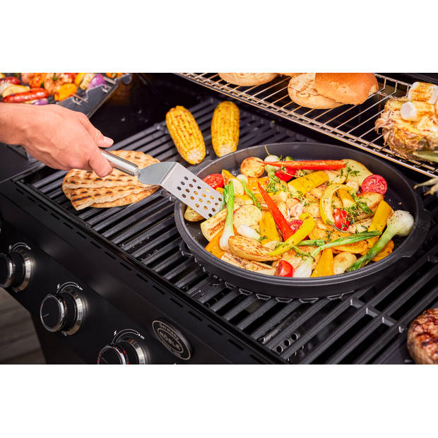 Rösle Barbecue - BBQ Accessoire Vario Pro Grill Rooster G3 & G4 - Gietijzer - Zwart