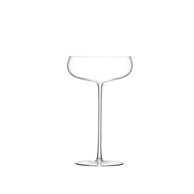 L.S.A. - Wine Culture Champagne Glas 320 ml Set van 2 Stuks - Glas - Transparant