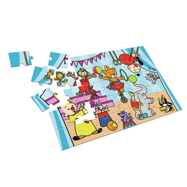 Studio 100 vloerpuzzel Bumba junior karton blauw 35 stukjes