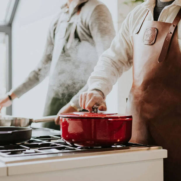 COMBEKK Sous-Chef braadpan Dutch Oven Ø 24 cm - rood