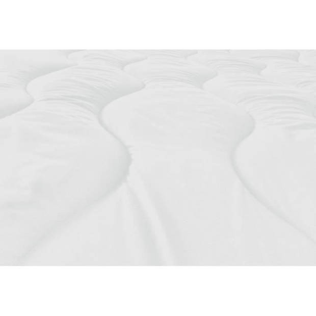 ABEIL Tweekleurig dekbed - 240 x 260 cm - Wit en grijs
