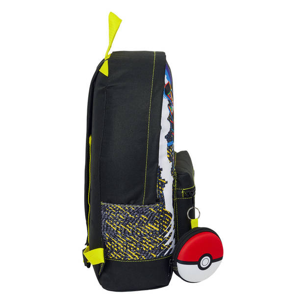 Pokémon rugzak jongens 16 liter 36 x 24 cm polyester zwart/geel