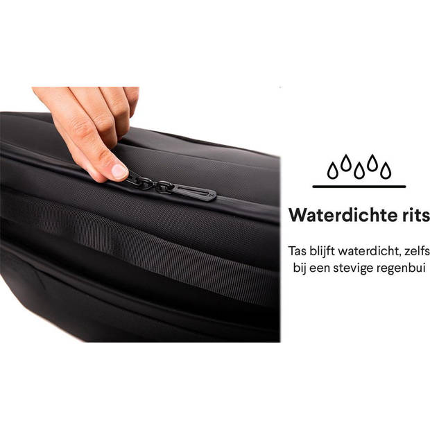 Strettler Kline laptoptas - 3.0 USB aansluiting - Waterdicht