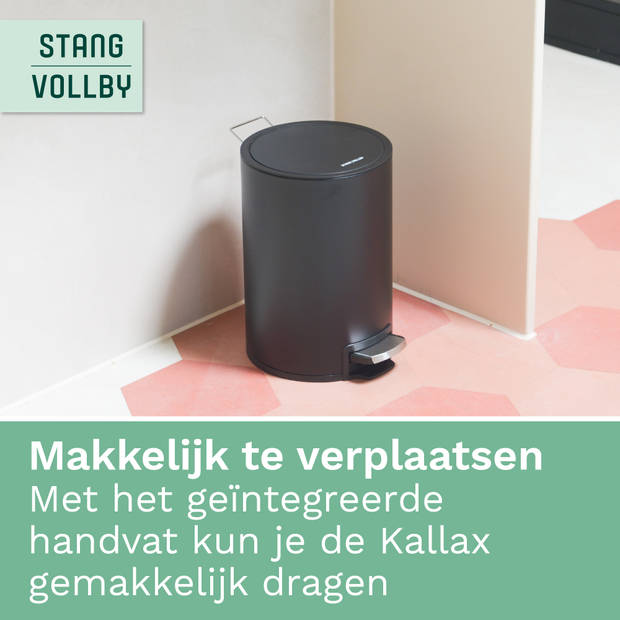 StangVollby Kallax pedaalemmer - 5 Liter - Zwart