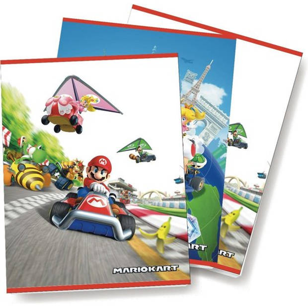 Mario Kart Schoolpakket kaftpapier voor schoolboeken en schriften