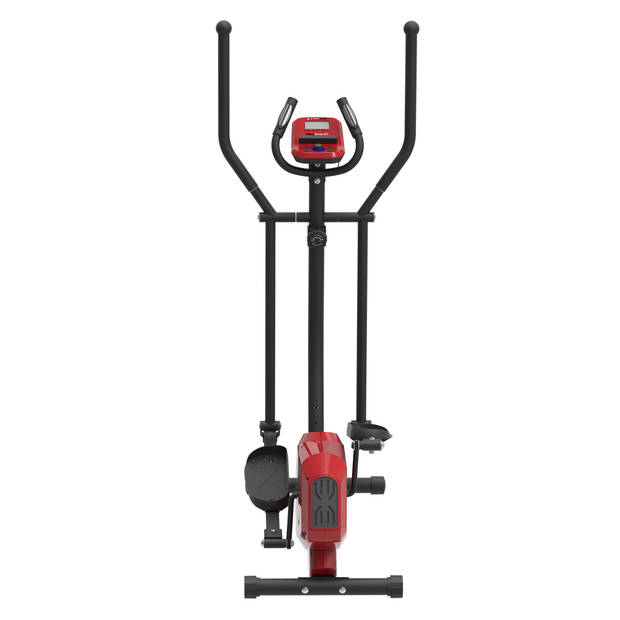 SportTronic ST-X7 Crosstrainer – Fitness Hometrainer – Zwart/Rood