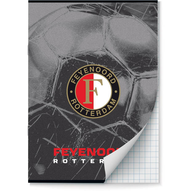 Feyenoord schriften Ruit 10 mm A4 - 4 stuks