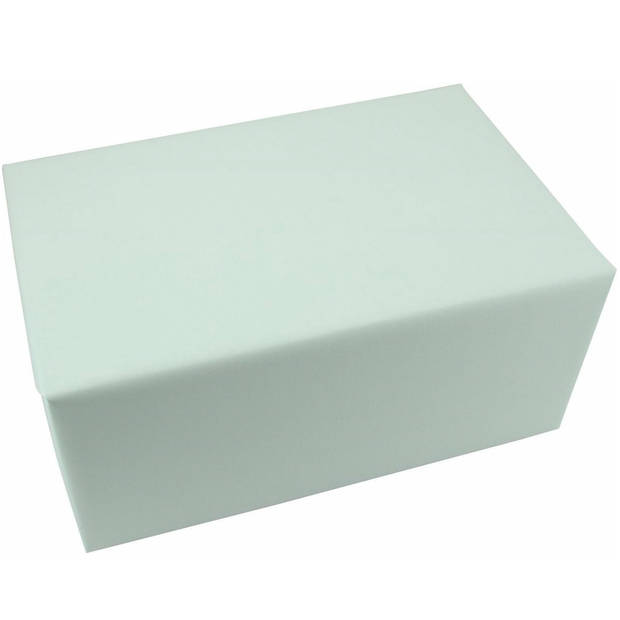 Witte kraft pakpapier cadeaupapier inpakpapier - 10 meter x 100 cm - 6 rollen