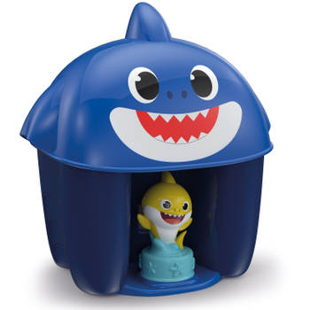 Clementoni speelemmer Baby Shark junior 18,5 x 20,5 cm blauw