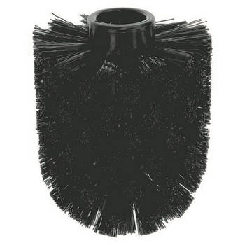 Kela toiletborstelkop Jay 7,5 x 9 cm zwart