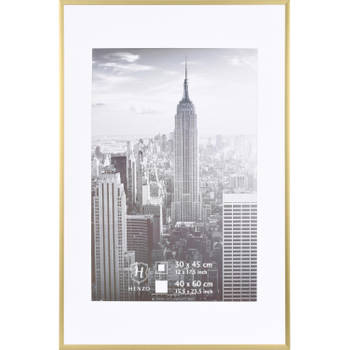 Henzo Fotolijst - Manhattan - Fotomaat 40x60 cm - Goud