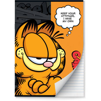 Garfield schriften Lijn A4 - 4 stuks