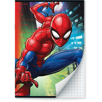 Spider-Man schriften Ruit 10 mm A4 - 4 stuks