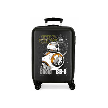 Star Wars ABS koffer trolley 55cm 4W Robot Black