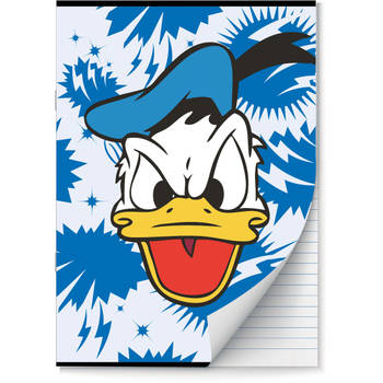Donald Duck schriften Lijn A4 - 4 stuks