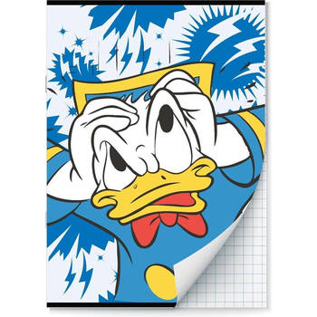 Donald Duck schriften Ruit 10 mm A4 - 4 stuks