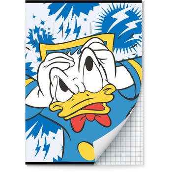 Donald Duck schriften Ruit 10 mm A4 - 4 stuks