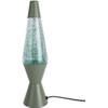 Leitmotiv tafellamp Glitter 25W 37 cm staal/glas groen