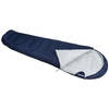 ABBEY CAMP Mummy slaapzak - 100% polyester - Comfort temperatuur: 10 ° C - 200 x 80 cm - Marineblauw