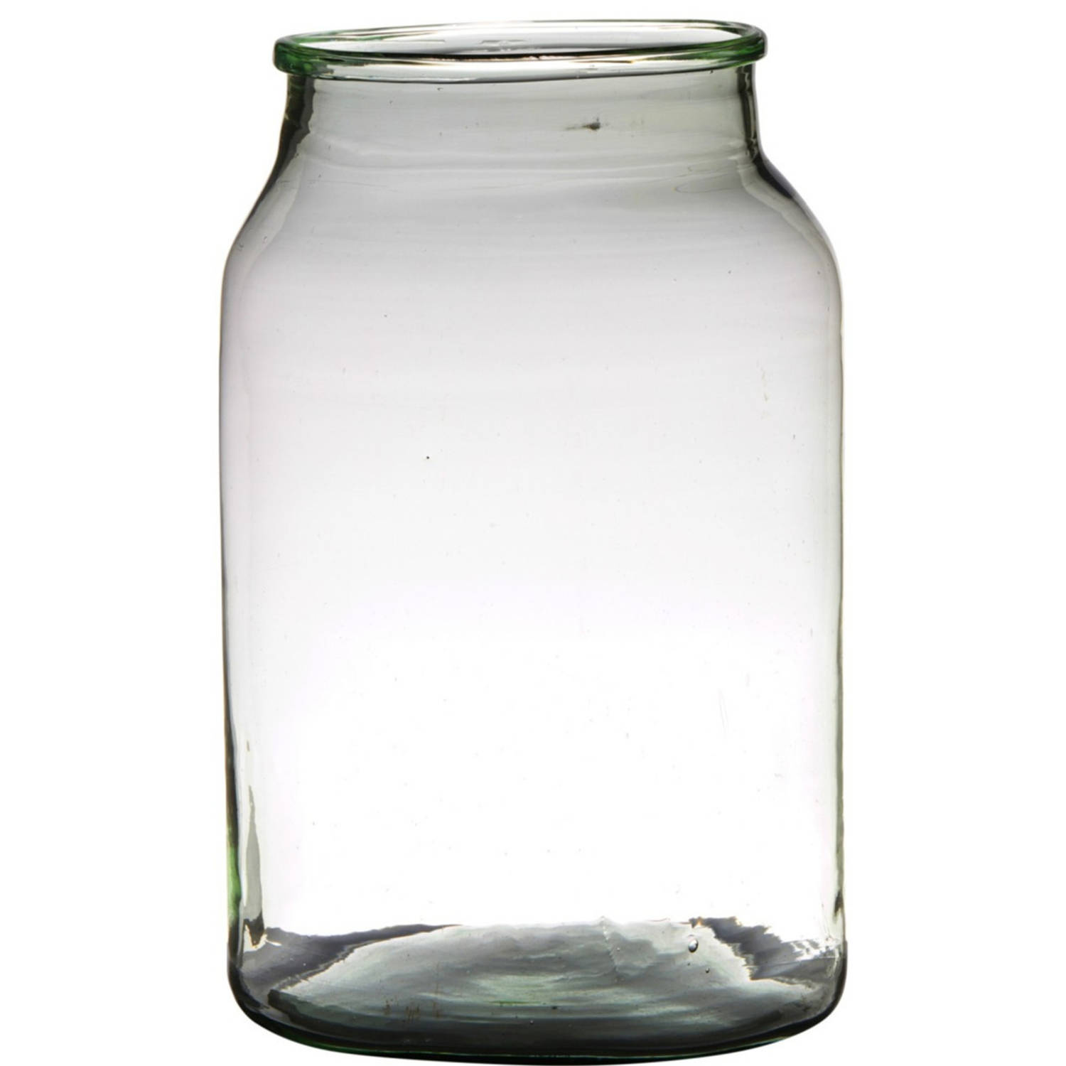 Bloemenvaas van gerecycled glas 34 x 22 cm - Vazen