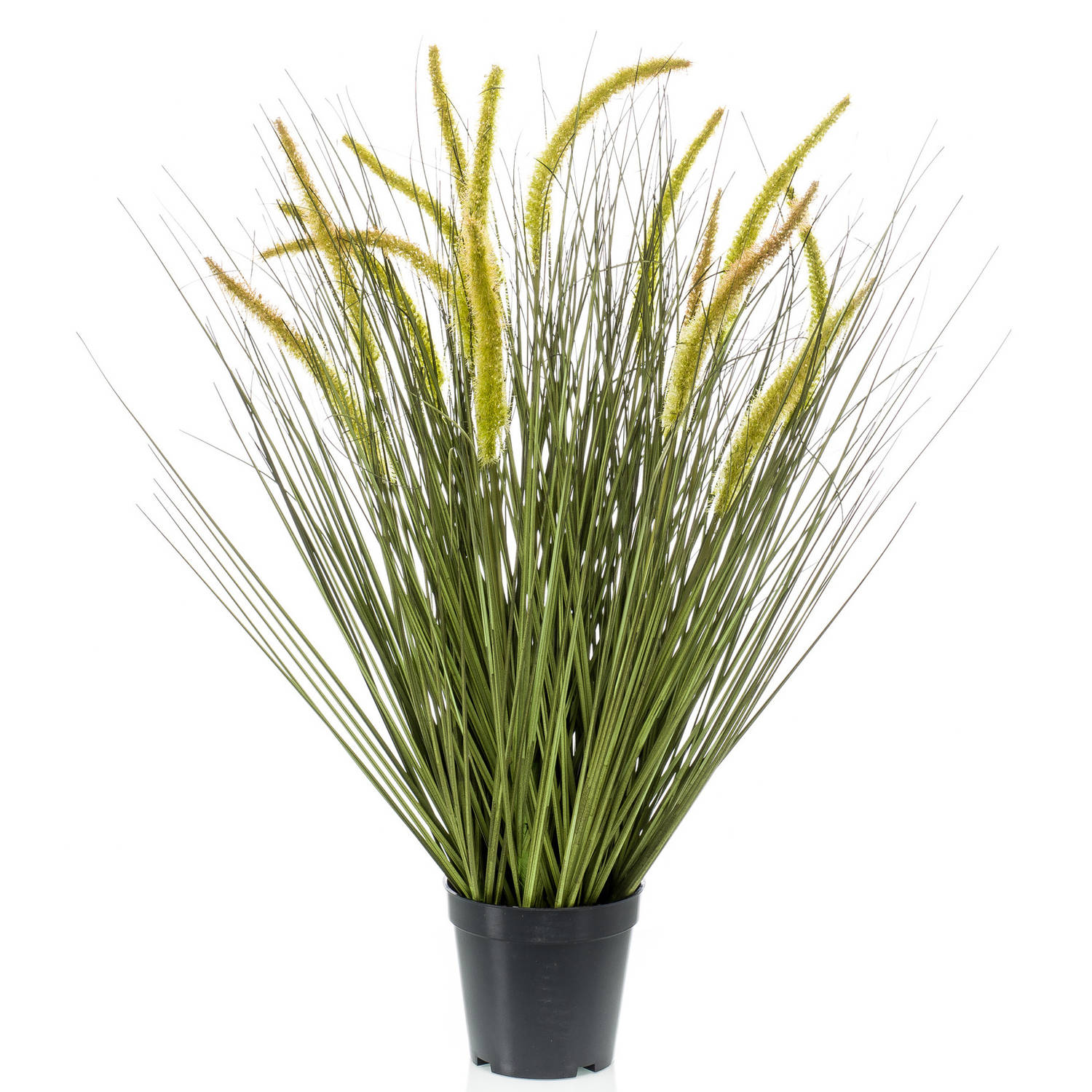 Kunstplant groen gras sprieten 70 cm. - Kunstplanten