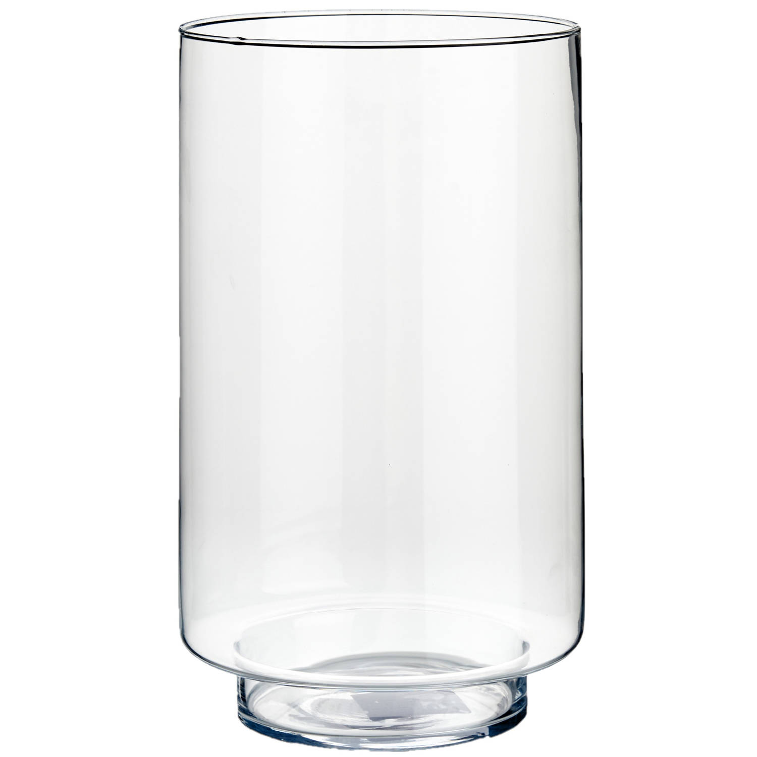 Bloemenvaas van glas 18 x 30 cm - Vazen