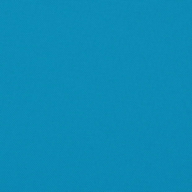 vidaXL Palletkussens 3 st stof blauw
