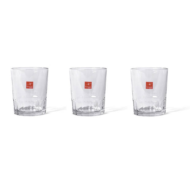 6x Stuks waterglazen/drinkglazen 270 ml - Drinkglazen