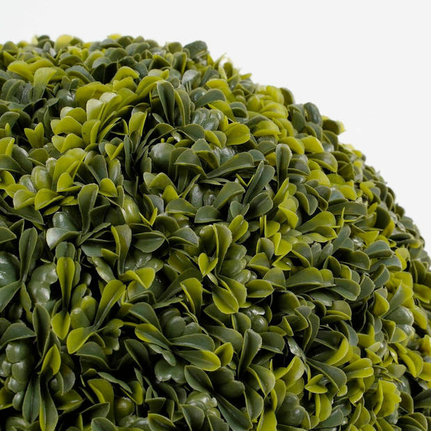 Buxus bol Theeblad groen D27 cm kunstplant UV-bestendig - Kunstplanten