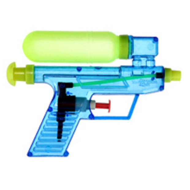 3x Waterpistool/waterpistolen blauw 15 cm - Waterpistolen