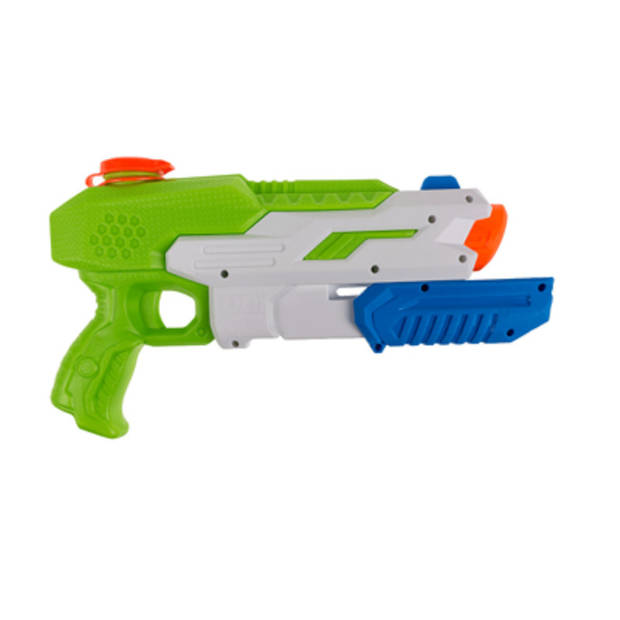 3x Waterpistool/waterpistolen groen 30 cm - Waterpistolen