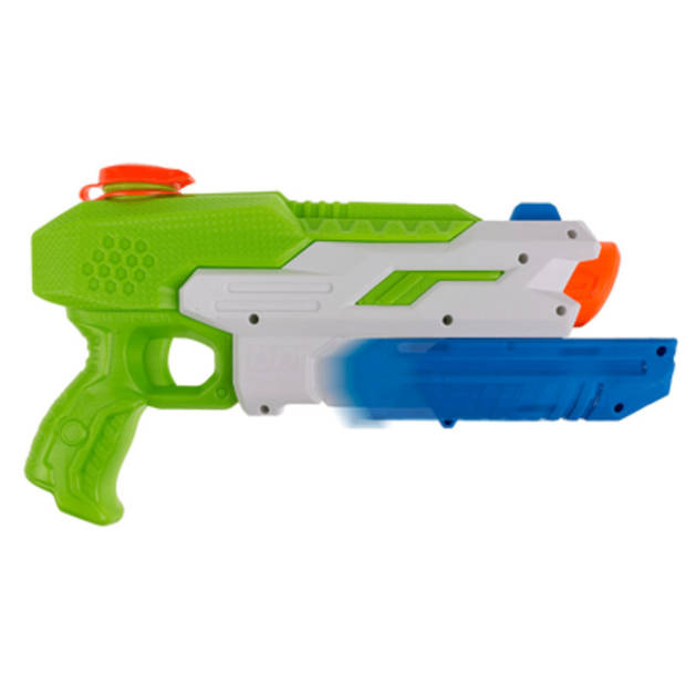 3x Waterpistool/waterpistolen groen 30 cm - Waterpistolen